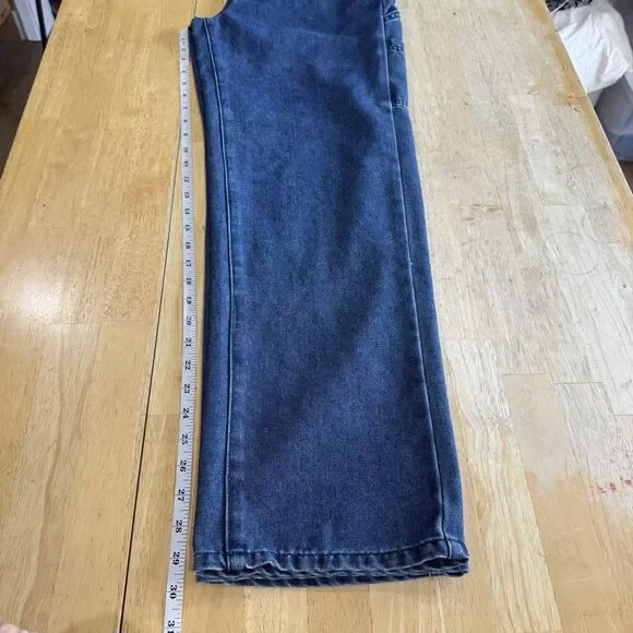 Roark Women's HWY 1 Utility Carpenter Jeans Mid Rise Straight Leg Size 29 NEW - Picture 12 of 16